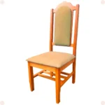 Cadeira Benjamim de igreja com design anatômico e confortável