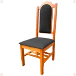Cadeira Benjamim litúrgica artesanal em madeira nobre