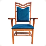 Cadeira de igreja Efraim em madeira maciça com conforto ergonômico