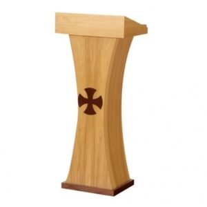 Púlpito religioso Gênese Ambão com estrutura sólida