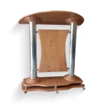 Detalhe do acabamento brilhante do Púlpito Getsêmani