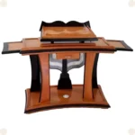 Púlpito religioso Jerusalém com simbolismo espiritual marcante