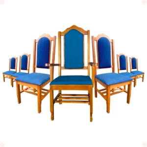 Conjunto 5 Cadeiras Benjamim para Altar de Igreja