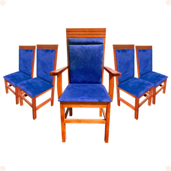 Conjunto 5 Cadeiras Grécia para Altar de Igreja - Imagem 5